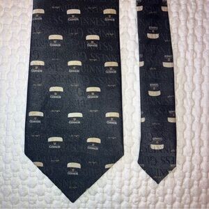 Guinness Official Merchandise silk tie, black